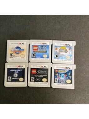 Nintendo 3DS Video Games Lot of 6 Cartridges